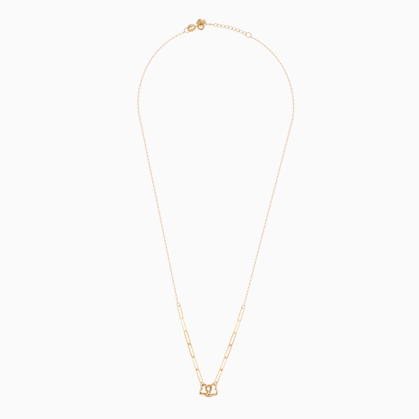 Delicate 18K Yellow Gold Necklace for Women