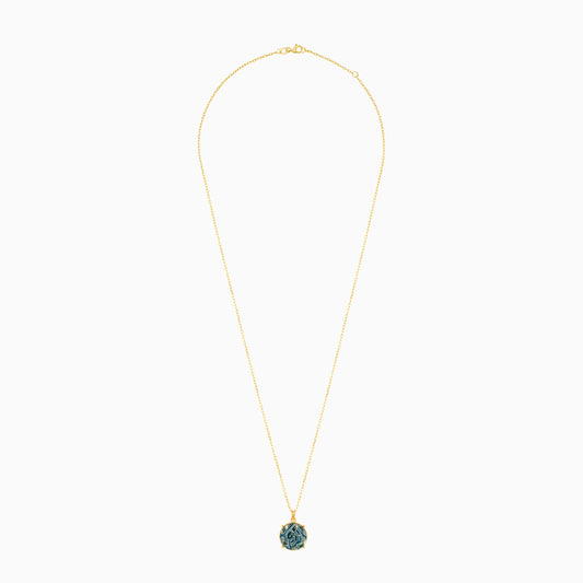18K Yellow Gold Necklace - Qelada Collection