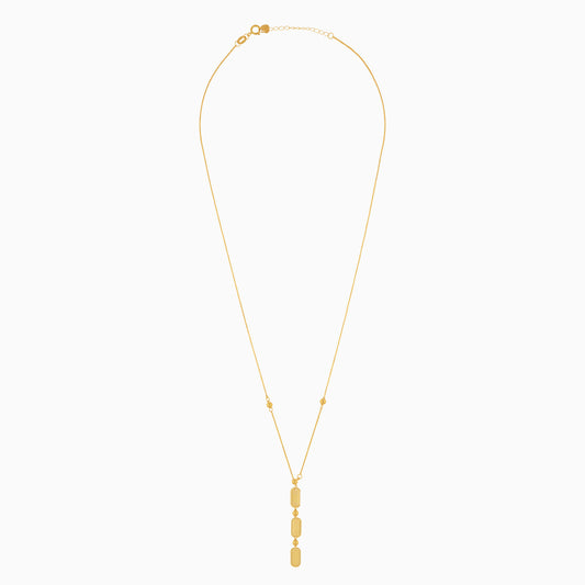 18K Yellow Gold Modern Necklace