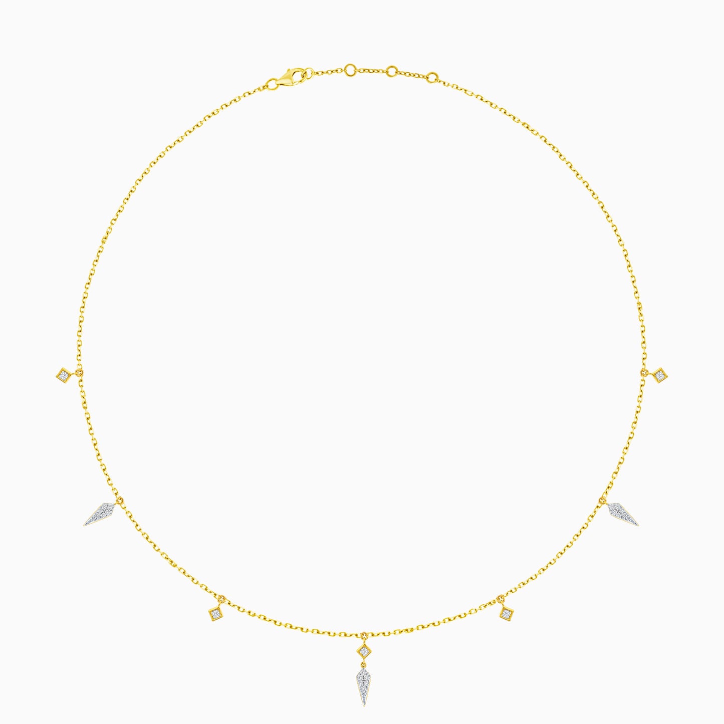 Yellow Gold Diamond Choker | Fine Luxury Jewellery