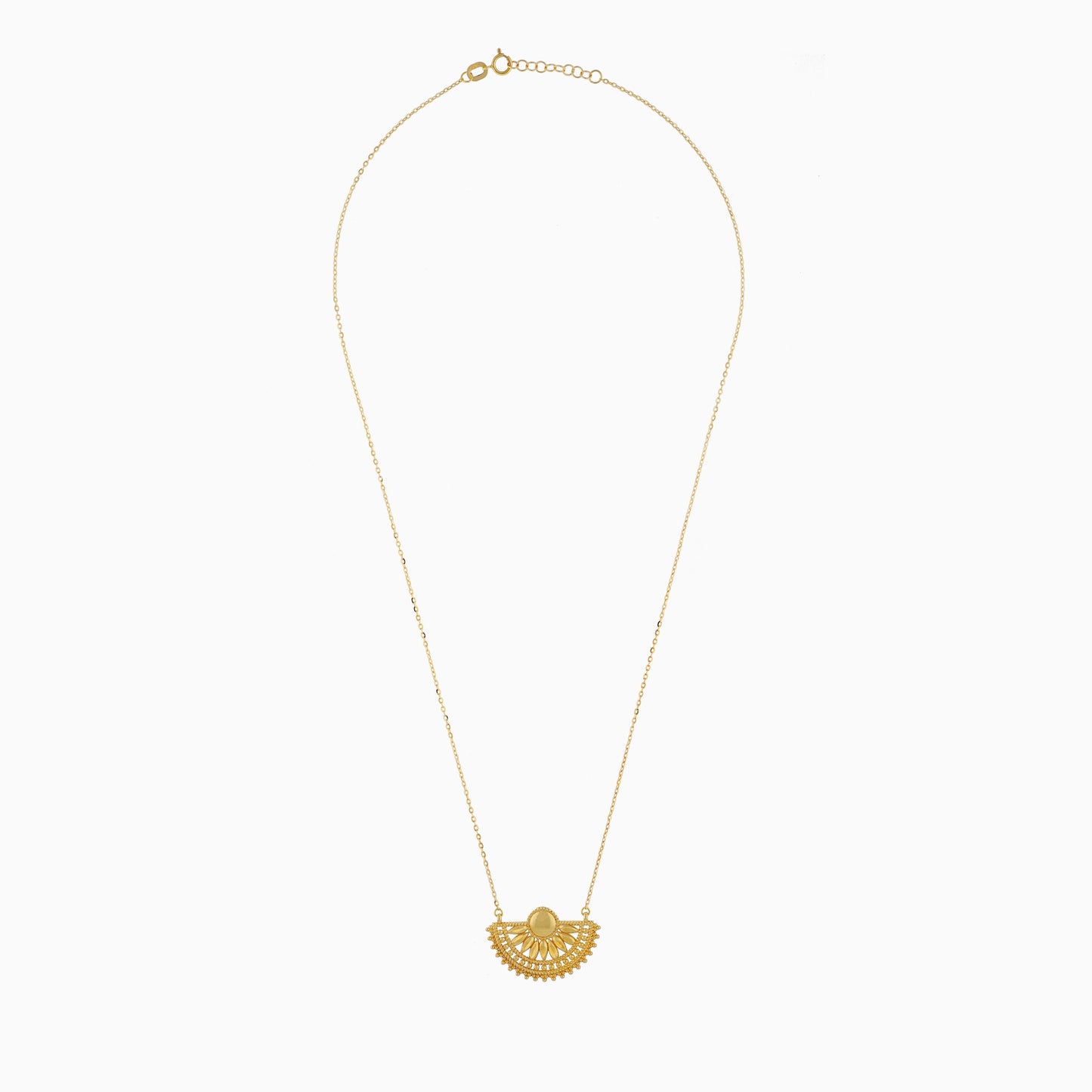 18k yellow gold necklace – shnaf gold collection