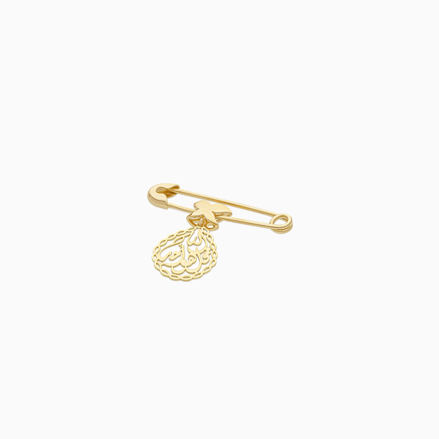Small Islamic brooch 18k Gold Islamic Brooch for babies