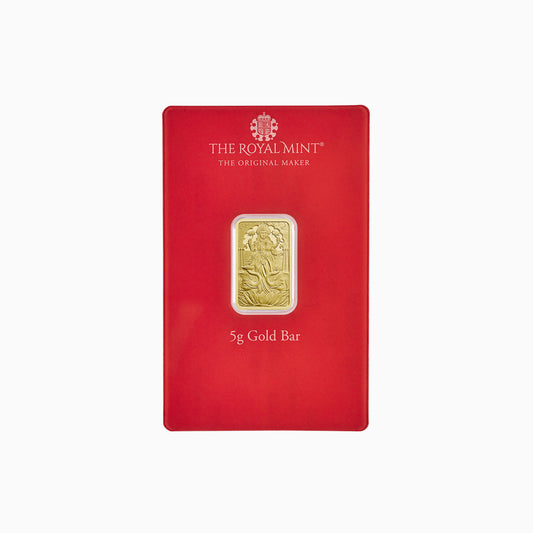 Lakshmi 5g Gold Bullion Minted Bar