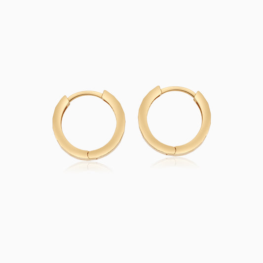 Hoop Earrings in 18k Gold