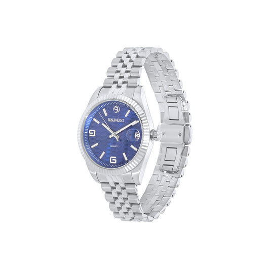 Blue Stainless Steel Quartz Beaumont Gents Watch