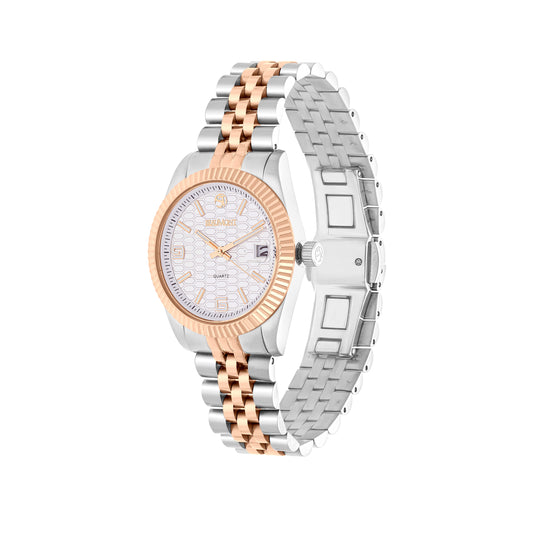 Two Tone - Rose Gold Quartz Beaumont Ladies Watch