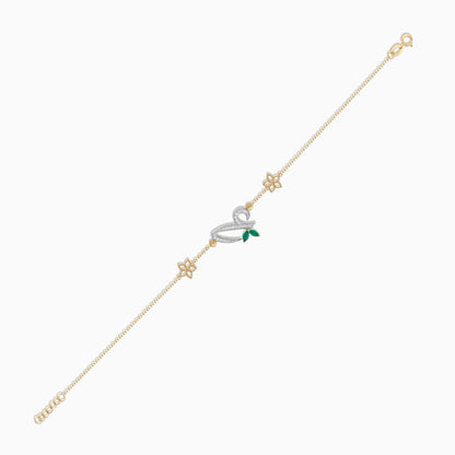 18K Rose Gold Diamond Necklace – Trendy by Jawhara