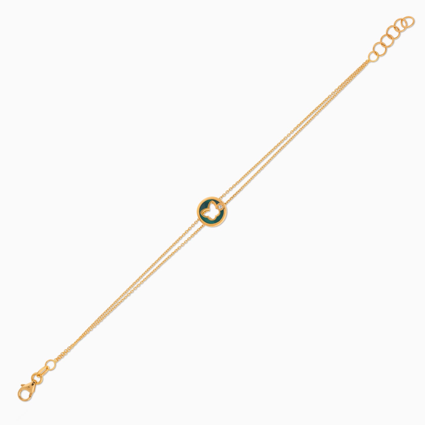 18k yellow gold Kids Diamond Bracelet