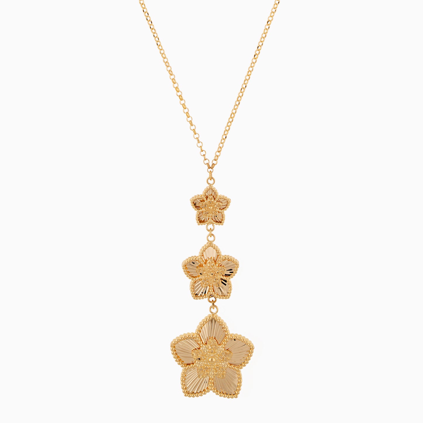 18k YELLOW GOLD NECKLACE FROM FORTUNA COLLECTION