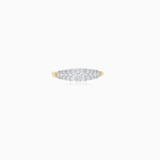 Scala 18 karat Yellow Gold Diamond Ring