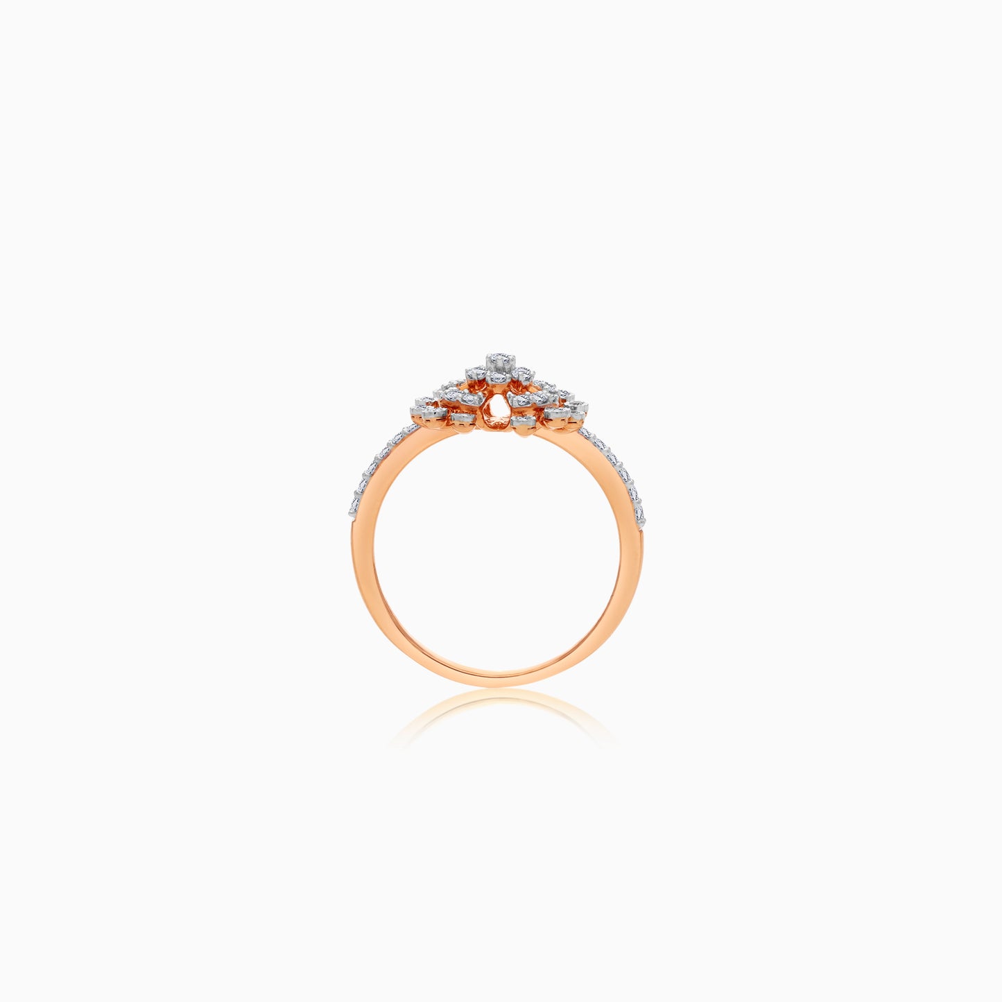 18K Gold Ring and Natural Diamonds - Ada Collection