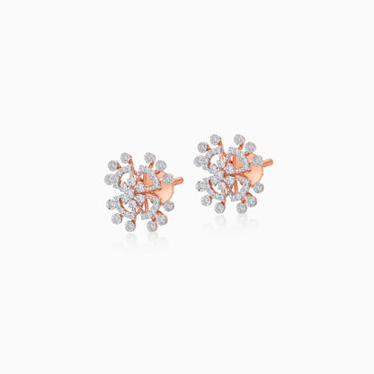 18K Gold and Natural Diamonds Pair of Earrings - Ada Collection