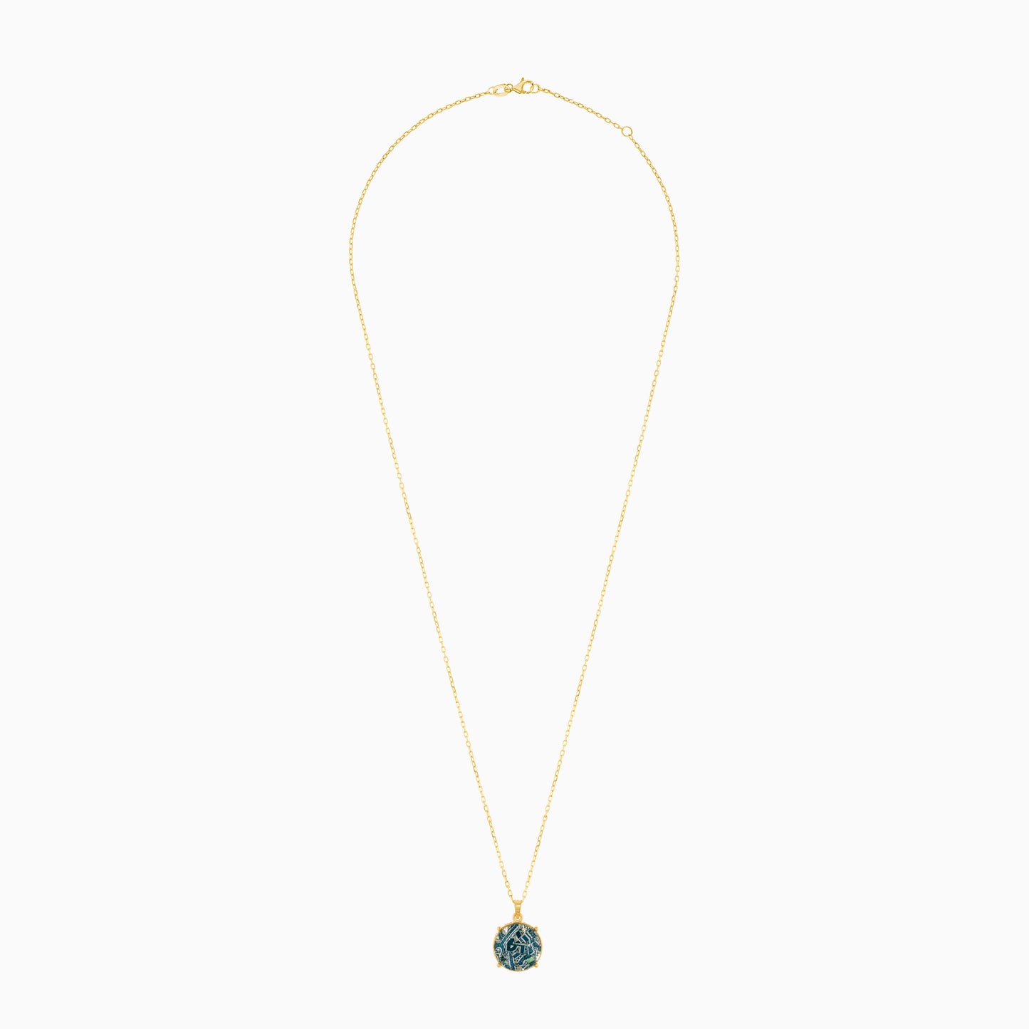 18K Yellow Gold Necklace - Qelada Collection