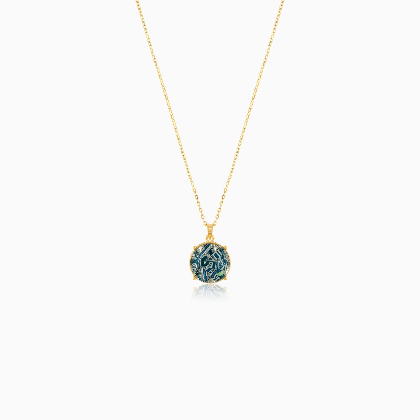 18K Yellow Gold Necklace - Qelada Collection