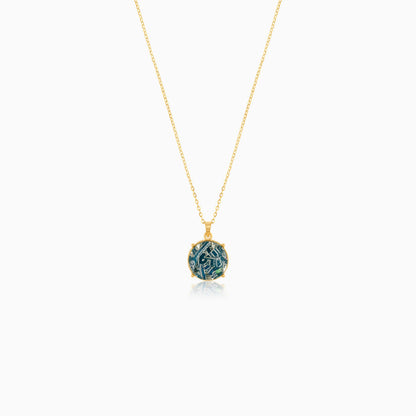 18K Yellow Gold Necklace - Qelada Collection