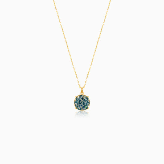 18K Yellow Gold Necklace - Qelada Collection