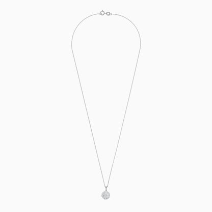 18K Gold Natural Diamonds Pendant Chain - Scala Collection