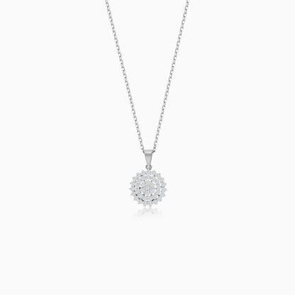 18K Gold Natural Diamonds Pendant Chain - Scala Collection