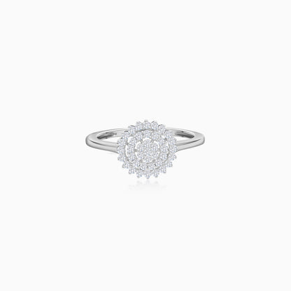 18K Gold Natural Diamonds Ring - Scala Collection