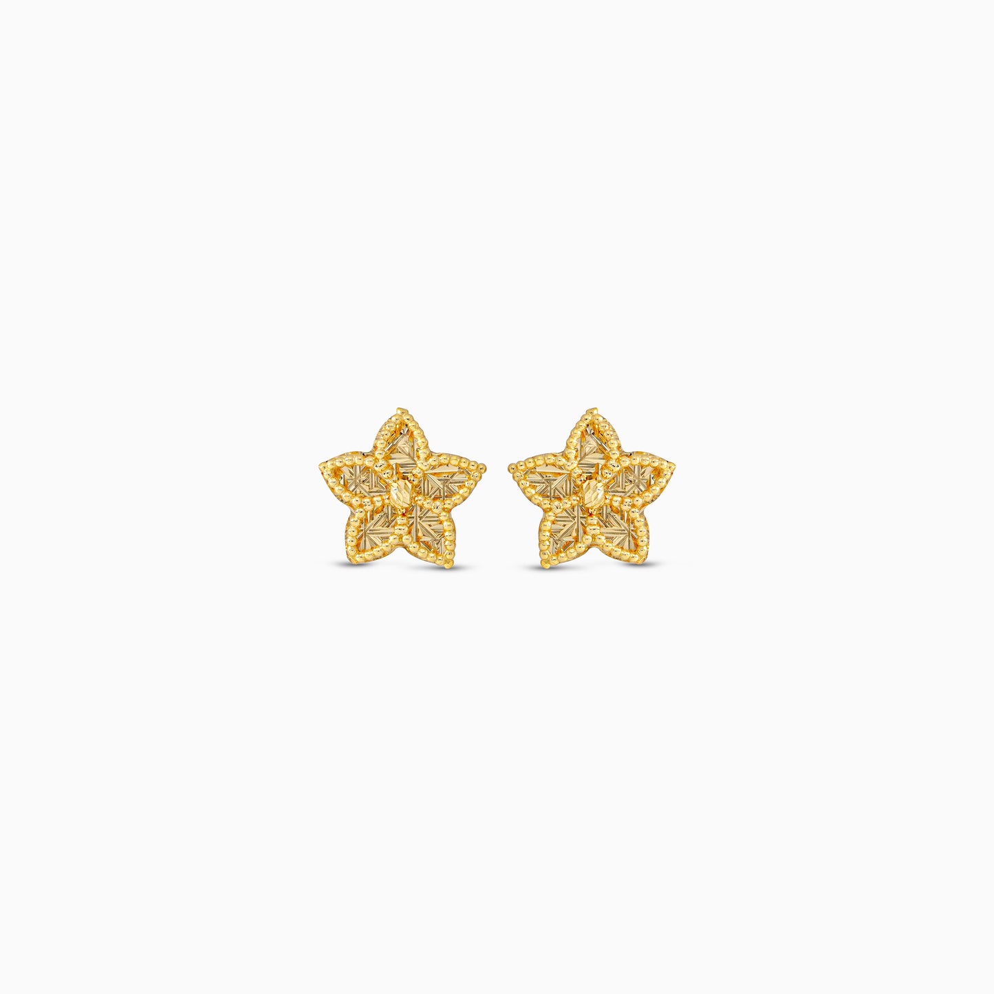 18K Gold Kids Star Earrings – Farfalla by Jawhara