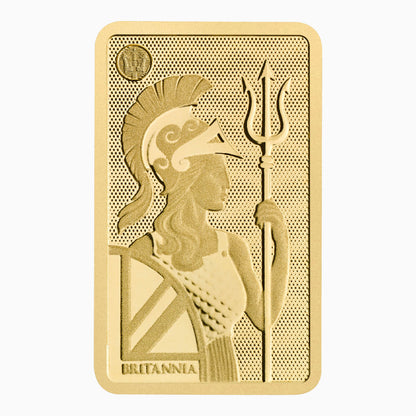 سبيكة ذهب (Britannia - Royal Mint ) بوزن 1 جرام عيار 24 قيراط 