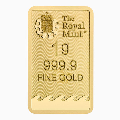 سبيكة ذهب (Britannia - Royal Mint ) بوزن 1 جرام عيار 24 قيراط 