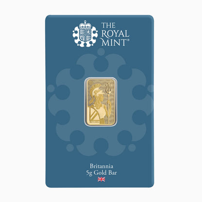 Britannia 5g Gold Bullion Minted Bar