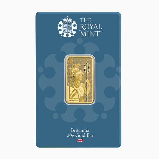 Britannia 20g Gold Bullion Minted Bar