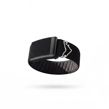 Natural Diamonds Wearable Strap Accessory UAE Map in 18k Yellow Gold