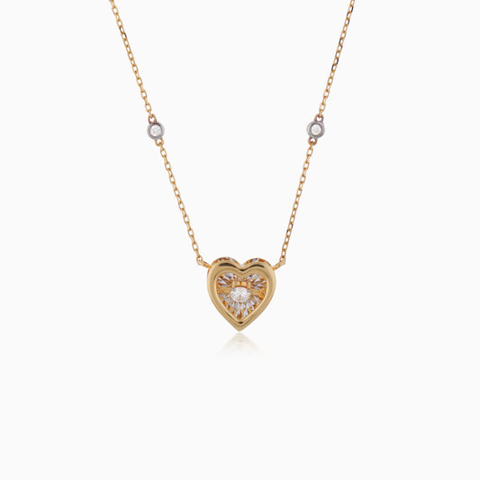 18k yellow gold rope chain with unique pearls