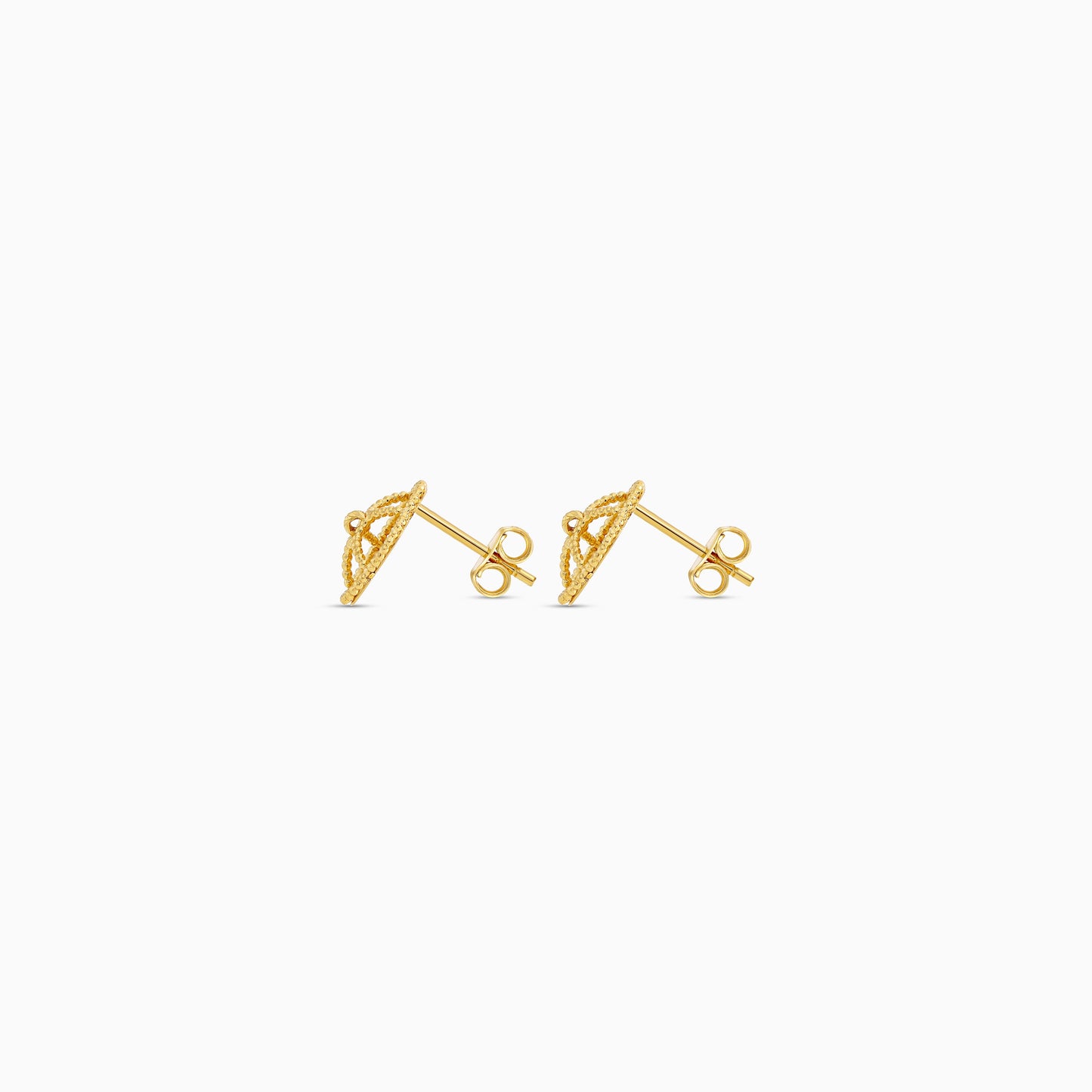 18K Gold Kids Flower Earrings – Farfalla by Jawhara