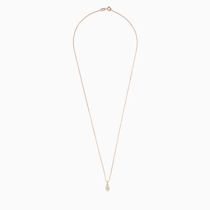 Colour Classic 18k Gold Prasiolite and Natural Diamond Necklace