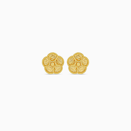 Kids 18K Gold Flower Earrings – Farfalla by Jawhara