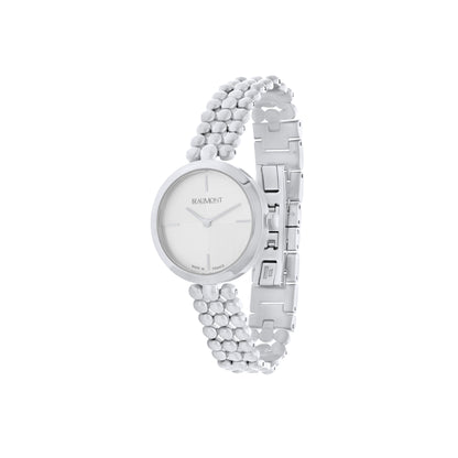 Gold Plated & White Quartz Beaumont Ladies Watch