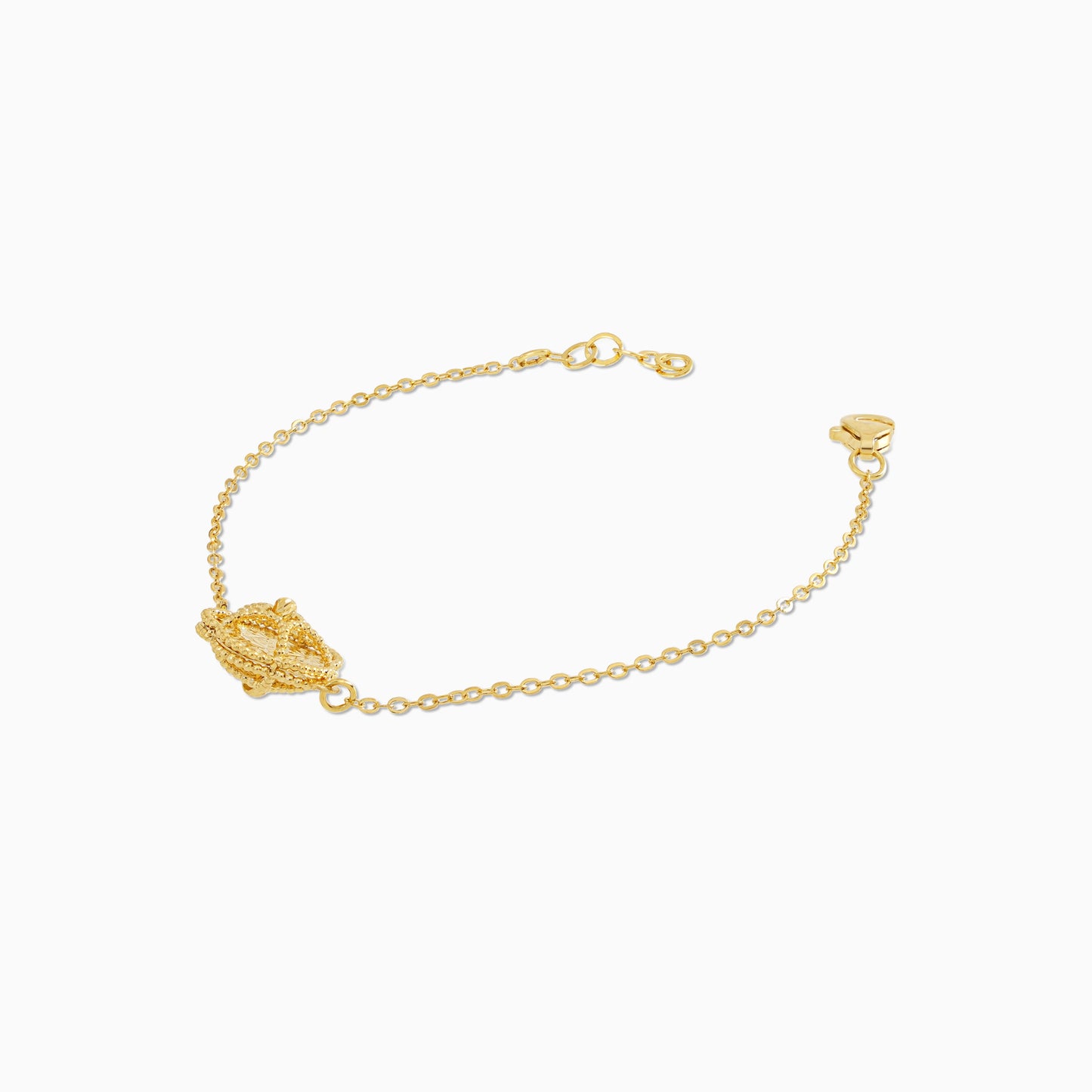18K Farfalla Yellow Gold Kids Flower Bracelet