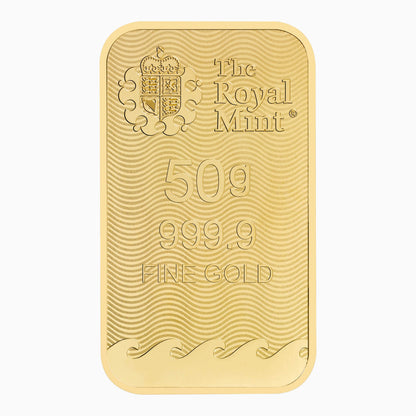 Britannia 50g Gold Bullion Minted Bar
