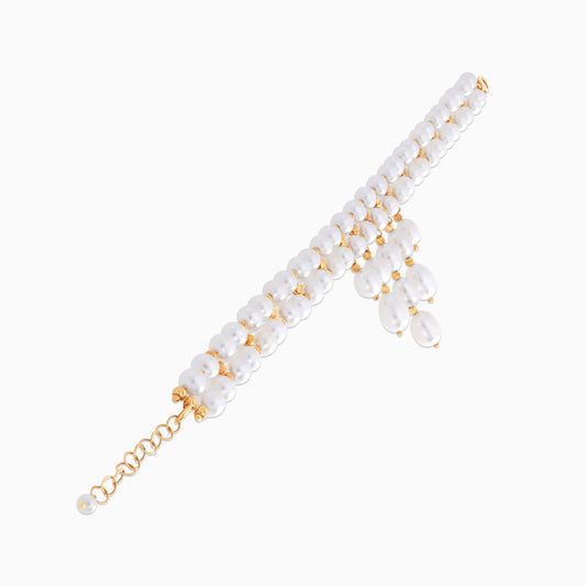 18K Yellow Gold Pearl Bracelet From Danah