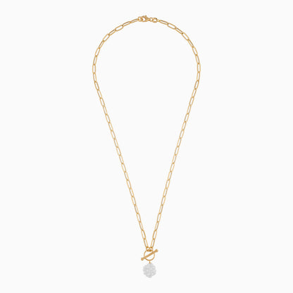 Danah 18K Gold Necklace with Pearls