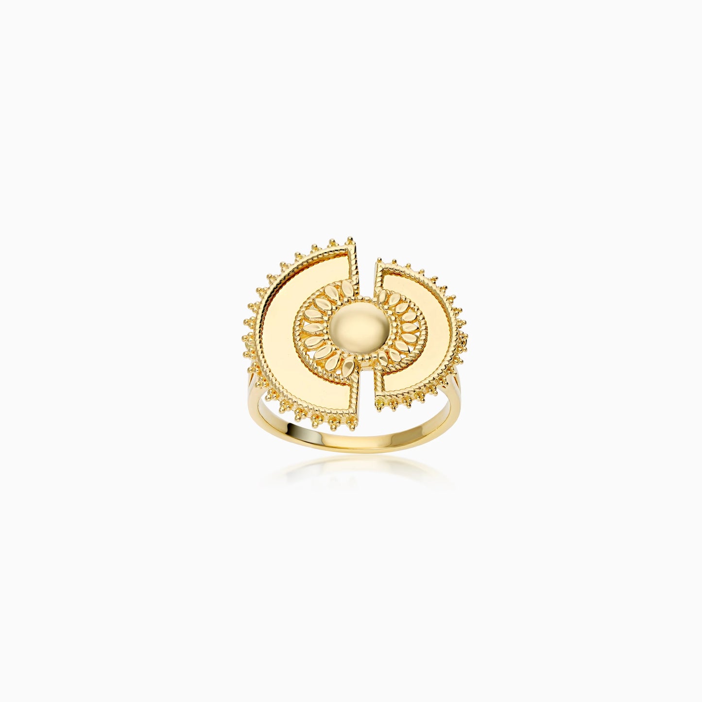 18K Yellow Gold Ring from the Shnaf Collection