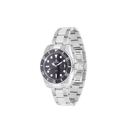 Black & Stainless Steel Quartz Beaumont Gents Watch