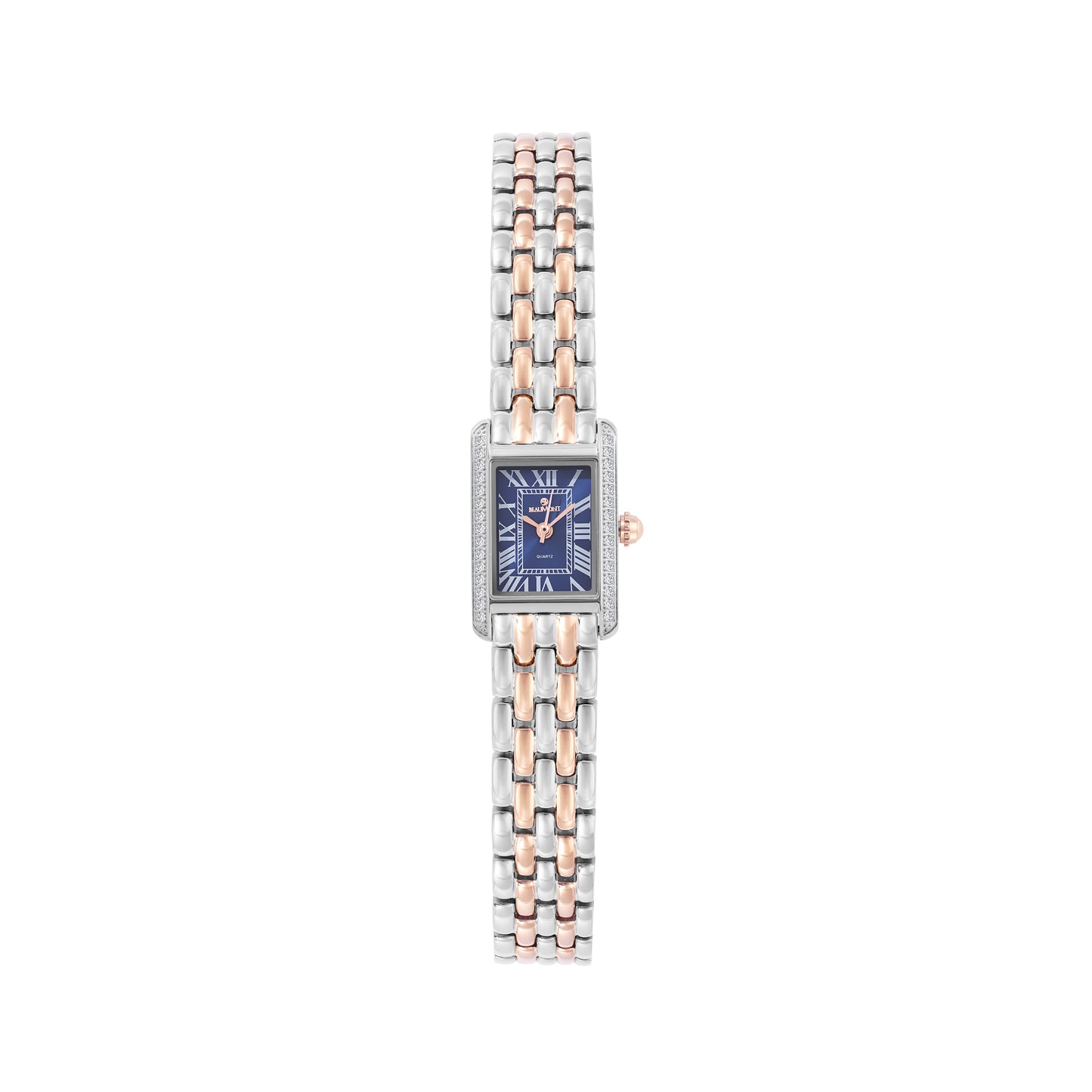 Blue Rectangle Quartz Beaumont Ladies Watch