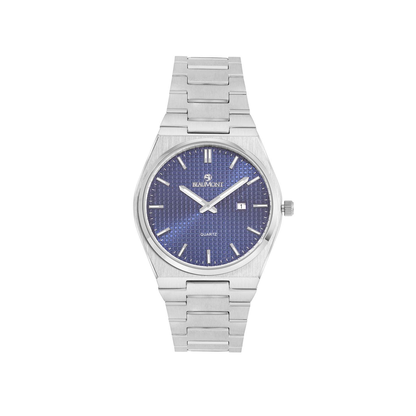 Blue Stainless Steel Quartz Beaumont Gents Watch