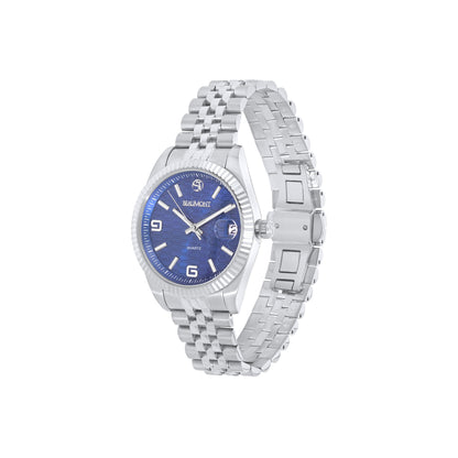 Blue Stainless Steel Quartz Beaumont Gents Watch