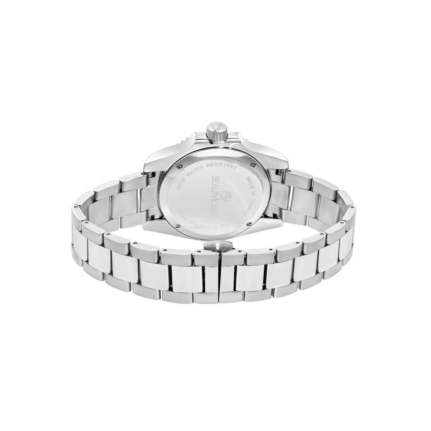 Blue & Stainless Steel Quartz Beaumont Gents Watch