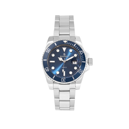 Blue & Stainless Steel Quartz Beaumont Gents Watch
