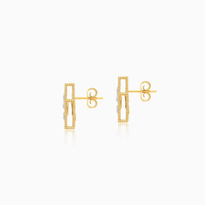 Fortuna Diamond Flower Earring