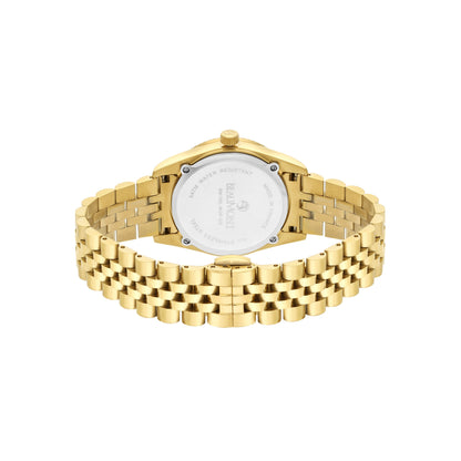 Gold Plated & Green Quartz Beaumont Ladies Watch