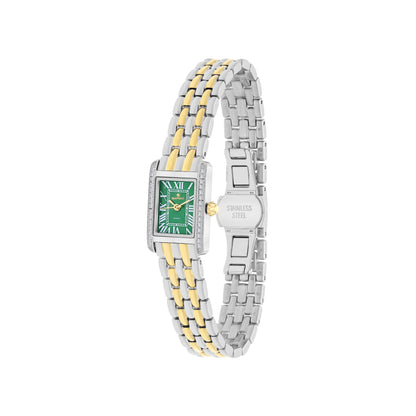 Green Rectangle Quartz Beaumont Ladies Watch
