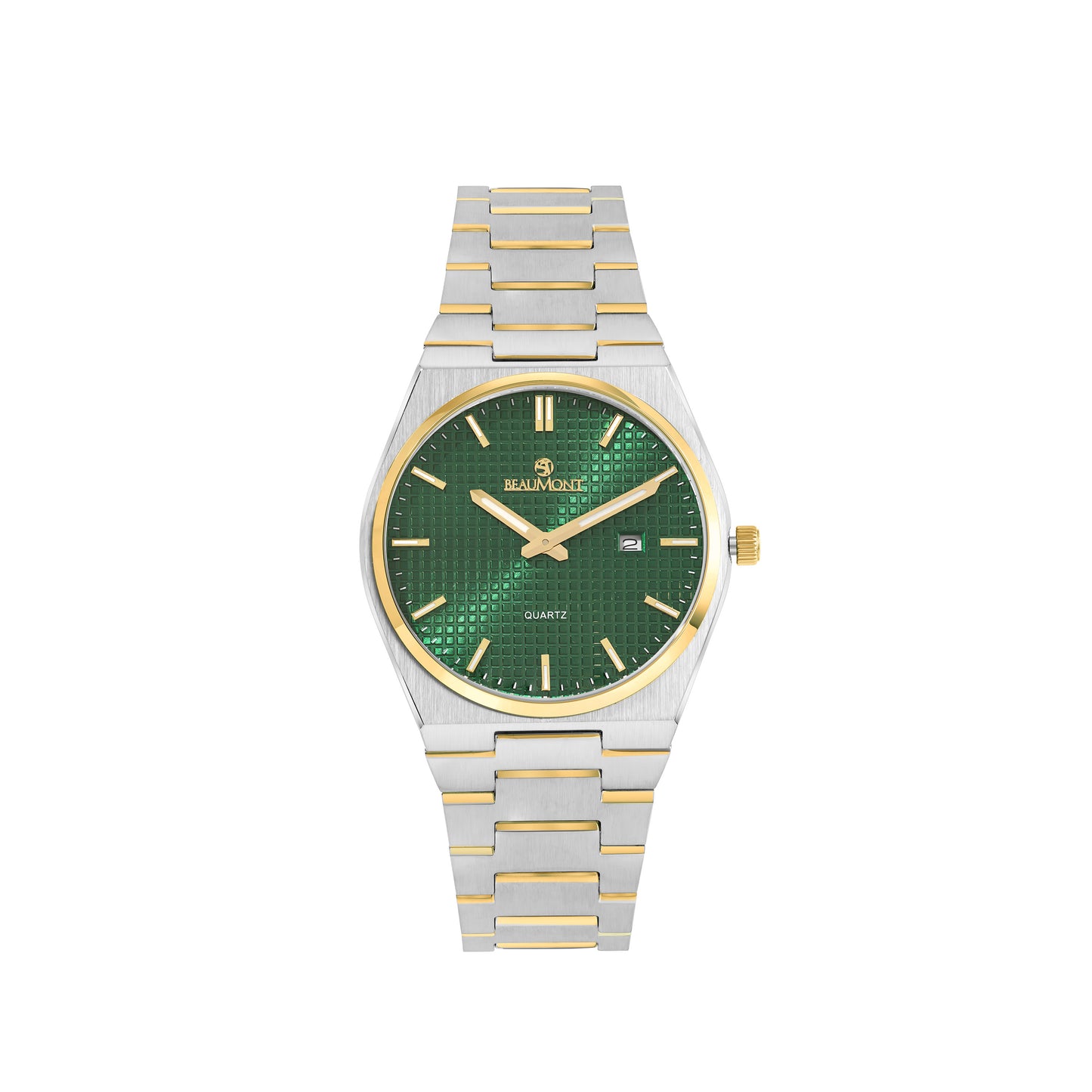 Green Stainless Steel Quartz Beaumont Gents Watch