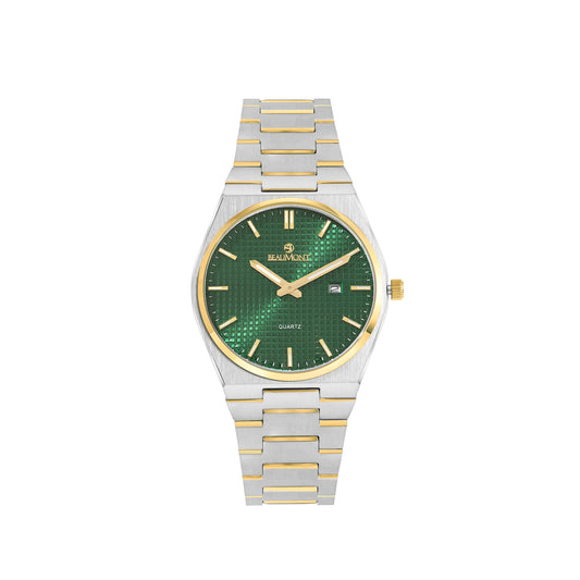 Green Stainless Steel Quartz Beaumont Gents Watch
